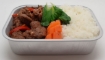 Picture of Mongolian Lamb with Red Pepper, Bok Choy, Sliced Carrot and Fragrant Rice 蒙古羊肉配红辣椒、白菜、胡萝卜片和香米