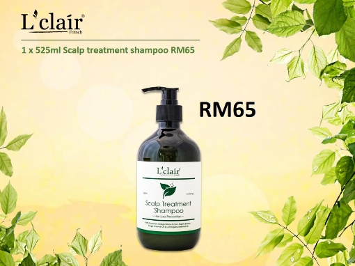 Picture of 1 unit x L'Clair Scalp Treatment Shampoo 525ml