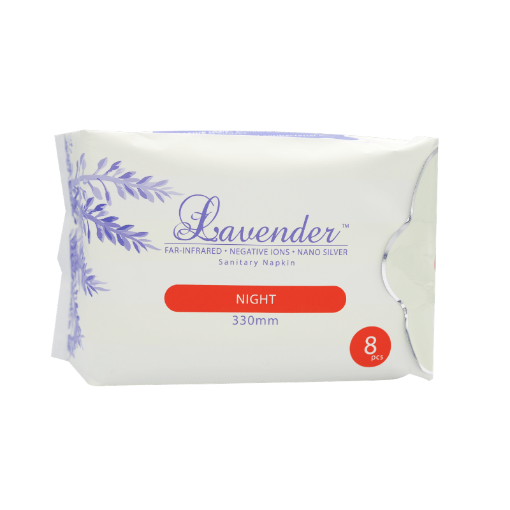 Picture of Lavender Sanitary Pad (Night) x 2 units