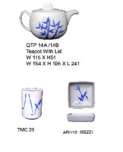 Picture of Claytan 10pcs Teapot Set