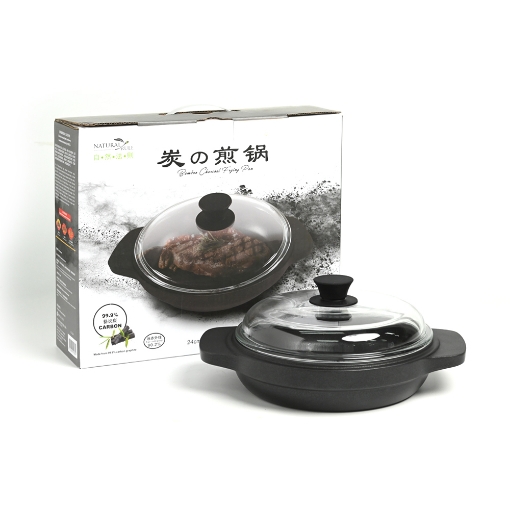 Picture of 1 x FAR-INFRARED FULL CHARCOAL FRYING PAN 24CM